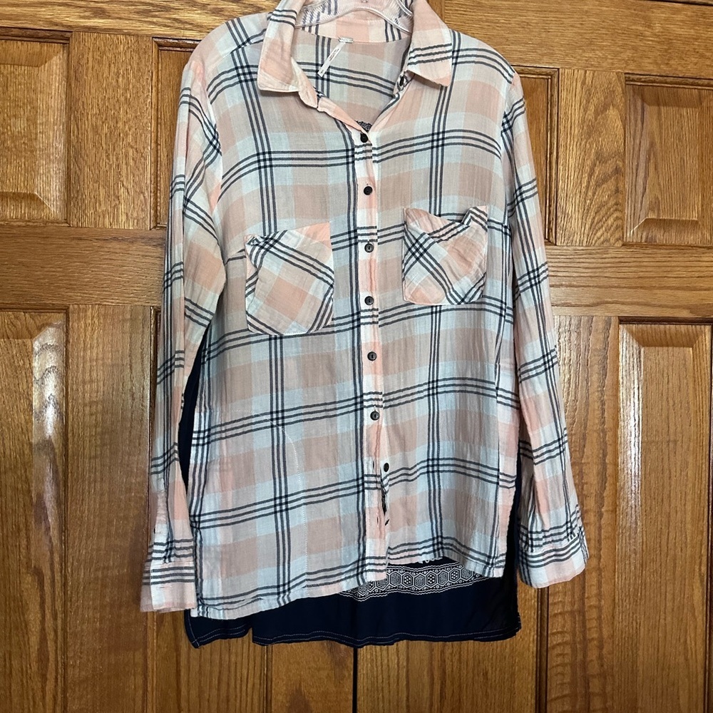 Free People Long Sleeve Shirt